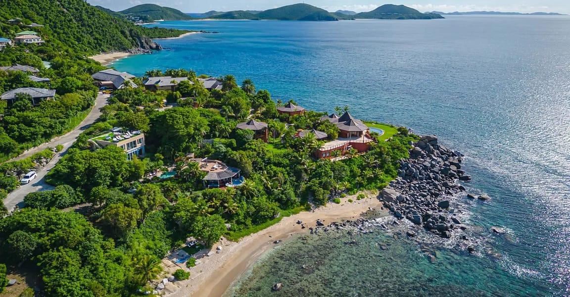 4 Bedroom Beachfront Property for Sale, Nail Bay, Virgin Gorda, BVI — photo 1
