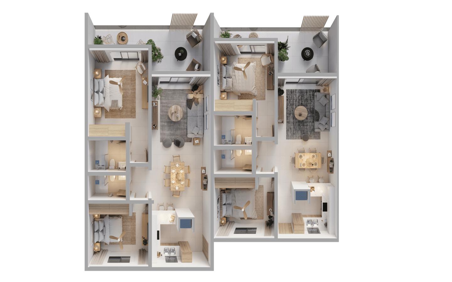 Id-2088 Two-bedroom Penthouse For Sale In El Cortecito — photo 4