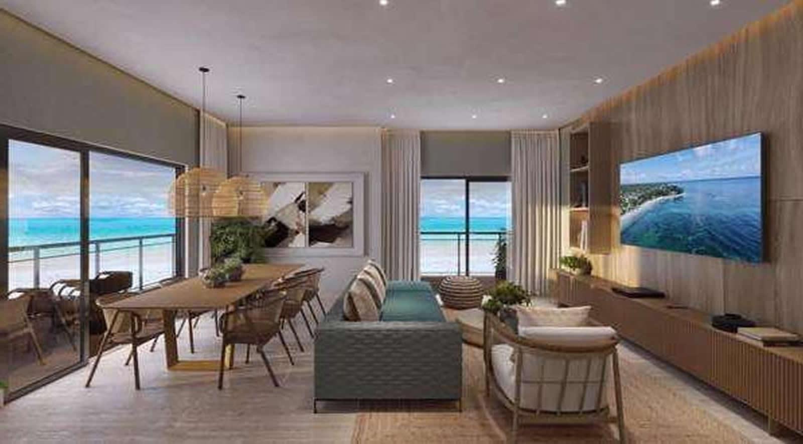 New 1 Bedroom Beachfront Apartments for Sale, Mare I, Juan Dolio, San Pedro de Macoris, Dominican Republic — photo 3