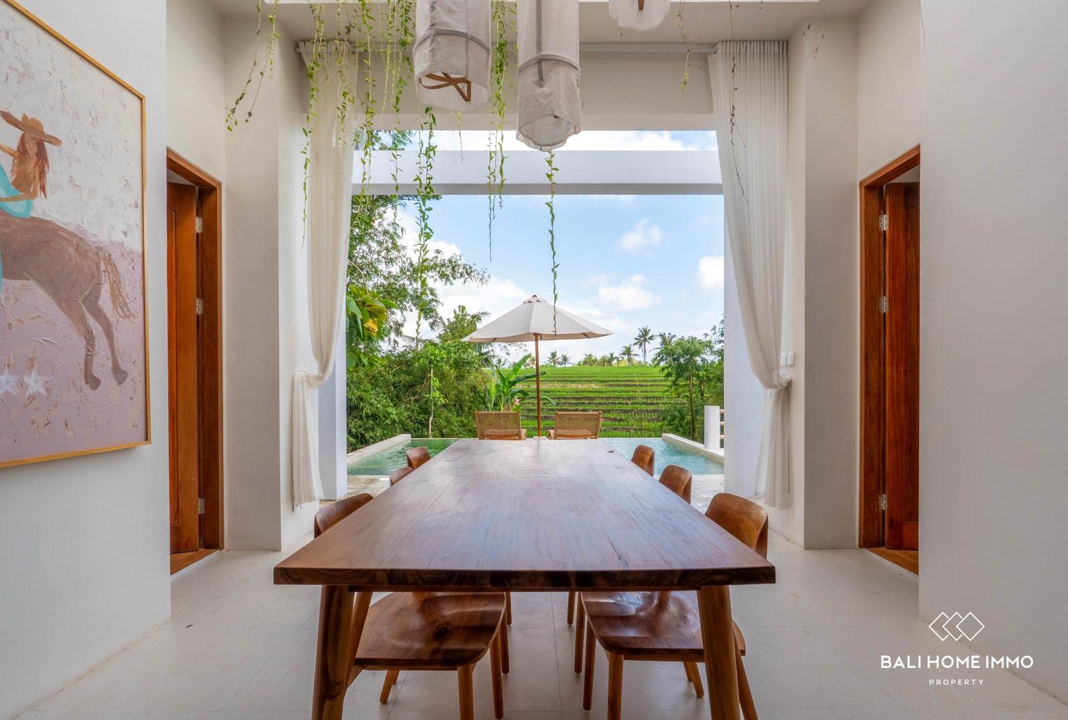 Tranquil 3-Bedroom Villa with Rice Field Views For Sale and Rent in Kedungu — photo 4