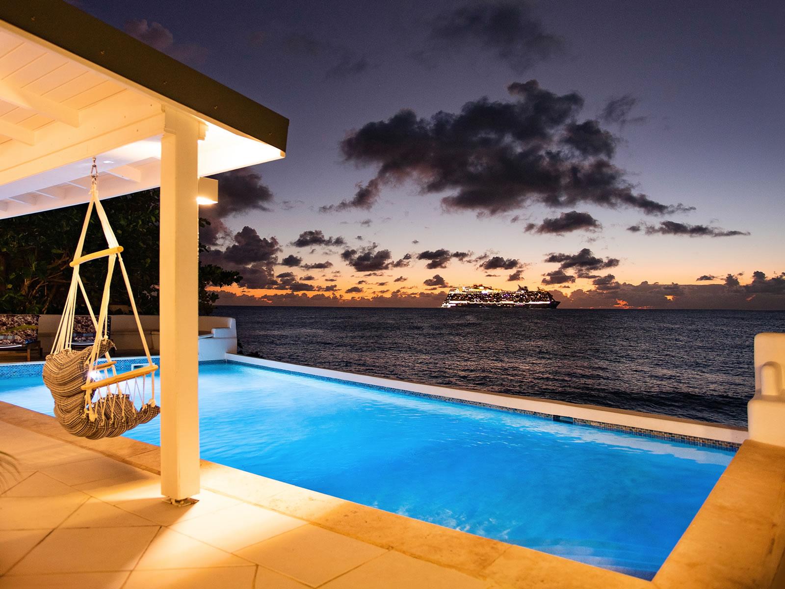 4 Bedroom Waterfront Villa for Sale, Burgeaux Bay, Beacon Hill, St Maarten — photo 4
