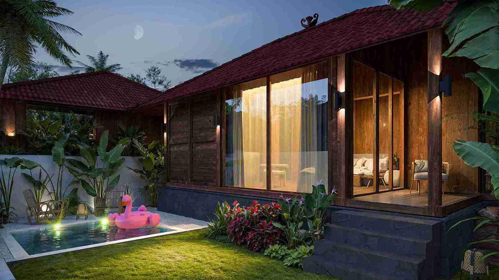 1 bedroom villa for rent / for lease (leasehold) — Modern Tropical 1BR Villa in Ungasan with Strong Rental Potential. — photo 1