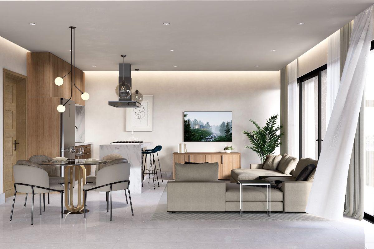 1 Bedroom + Family Room with Private Rooftop in Downtown Punta Cana — photo 3