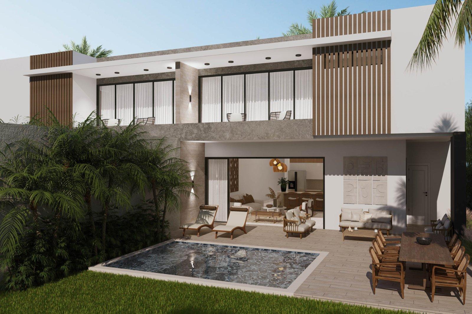 New 3 Bedroom Townhouses for Sale, Cana Alta, Cap Cana, Dominican Republic — photo 1