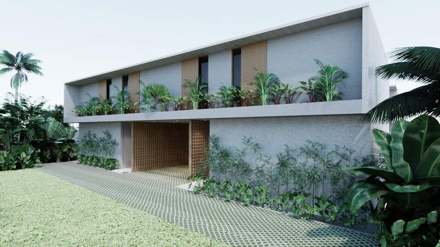 New Minimalist Off Plan 4 Bedroom Leasehold Villa in Berawa — photo 1