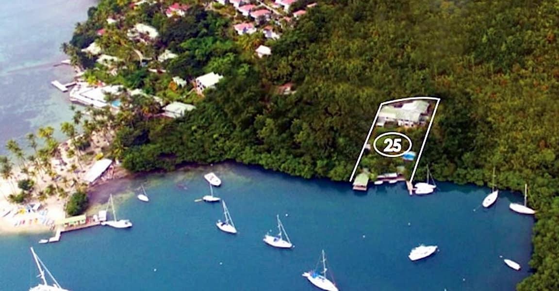 9 Bedroom Waterfront Property for Sale, Marigot Bay, St Lucia — photo 2