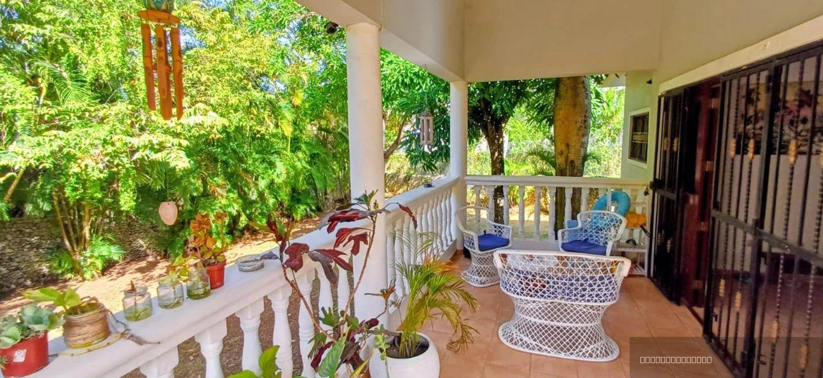 2-bedroom villa in La Mulata, Sosúa with large garden — photo 2