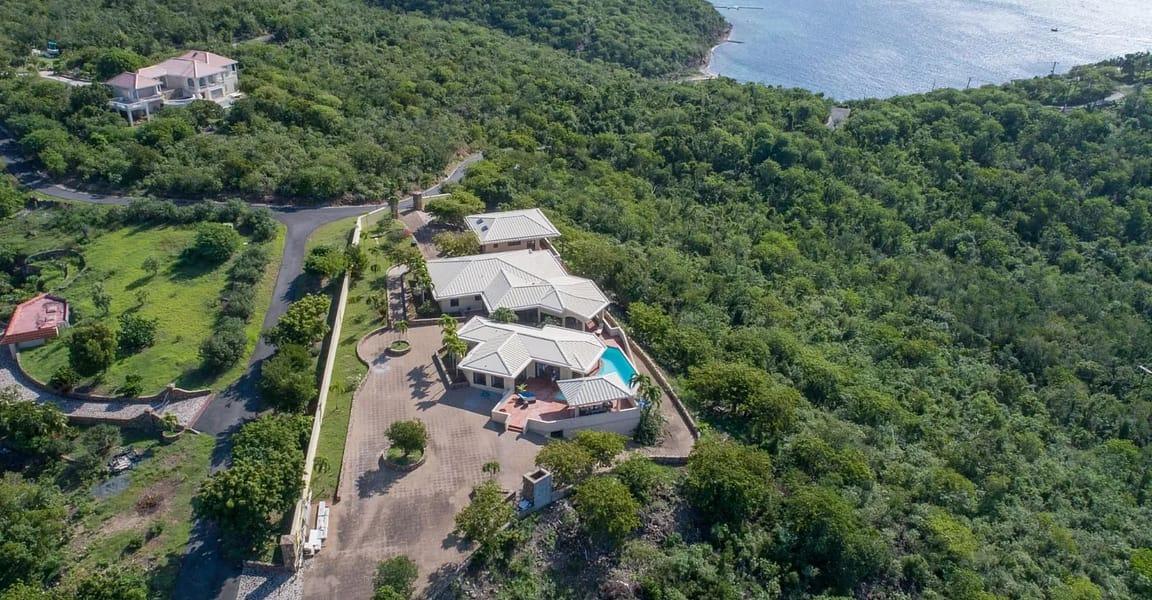4 Bedroom Hilltop Home for Sale, Great Camanoe, BVI — photo 4