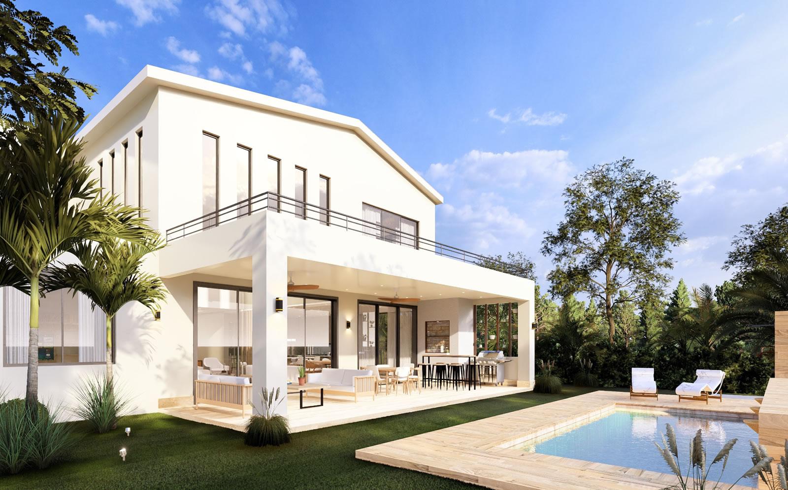 New 4 Bedroom Villa for Sale, Punta Cana Village, Punta Cana, Dominican Republic — photo 1