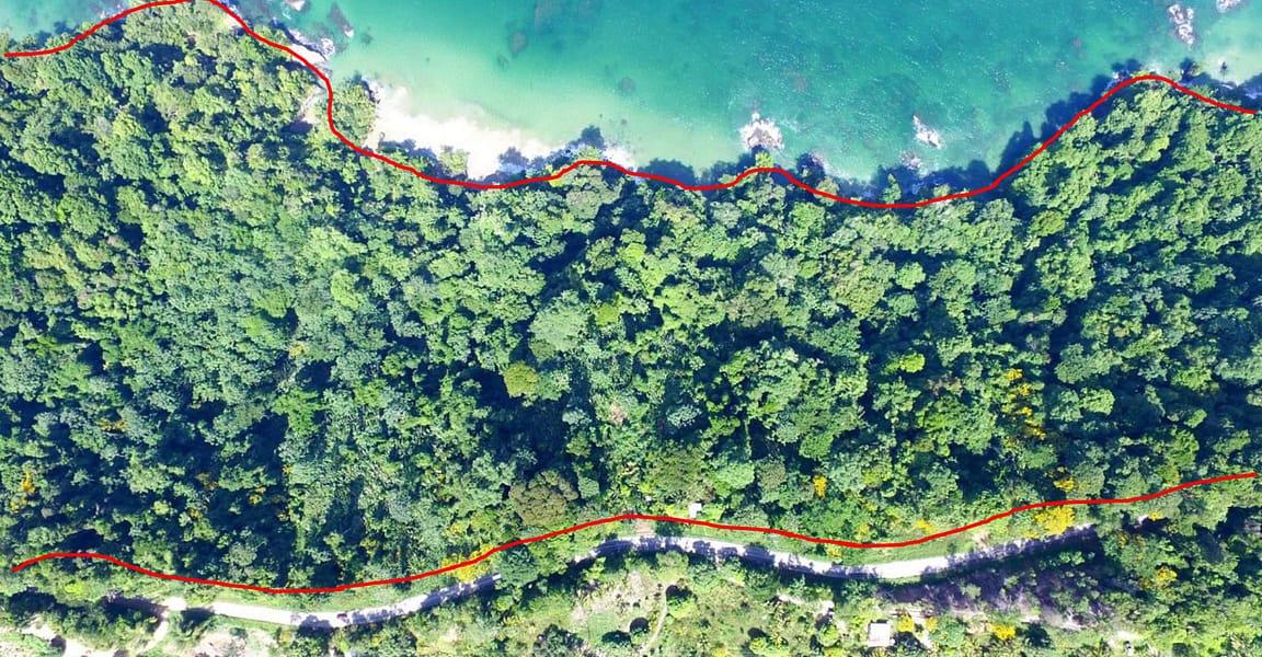 20 Acres of Waterfront Land for Sale, La Fillette, Trinidad — photo 1