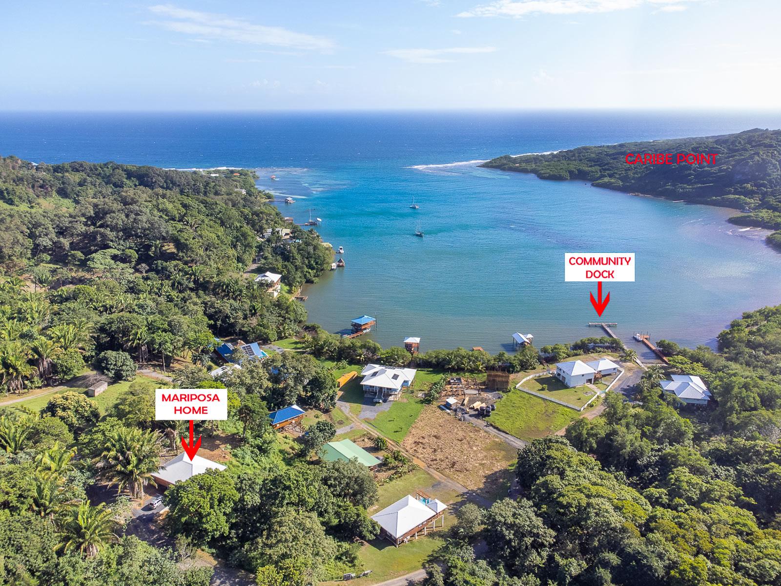 2 Bedroom Home for Sale, Mariposa, Caribe Point, Roatan — photo 2