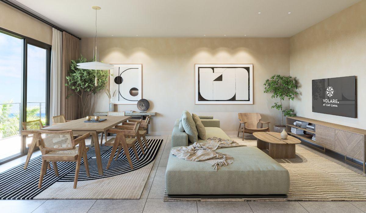 One Bedroom + Family Room Ground-Floor Apartment with Private Patio in Cap Cana — photo 5