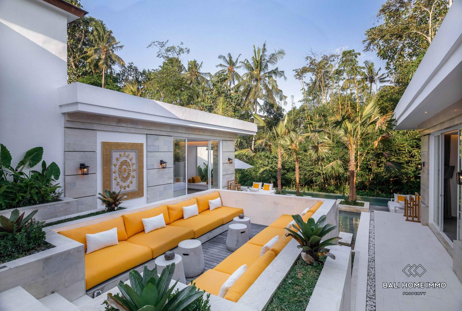 5 bedroom luxurious villa with jungle view for sale leasehold in Ubud — photo 4