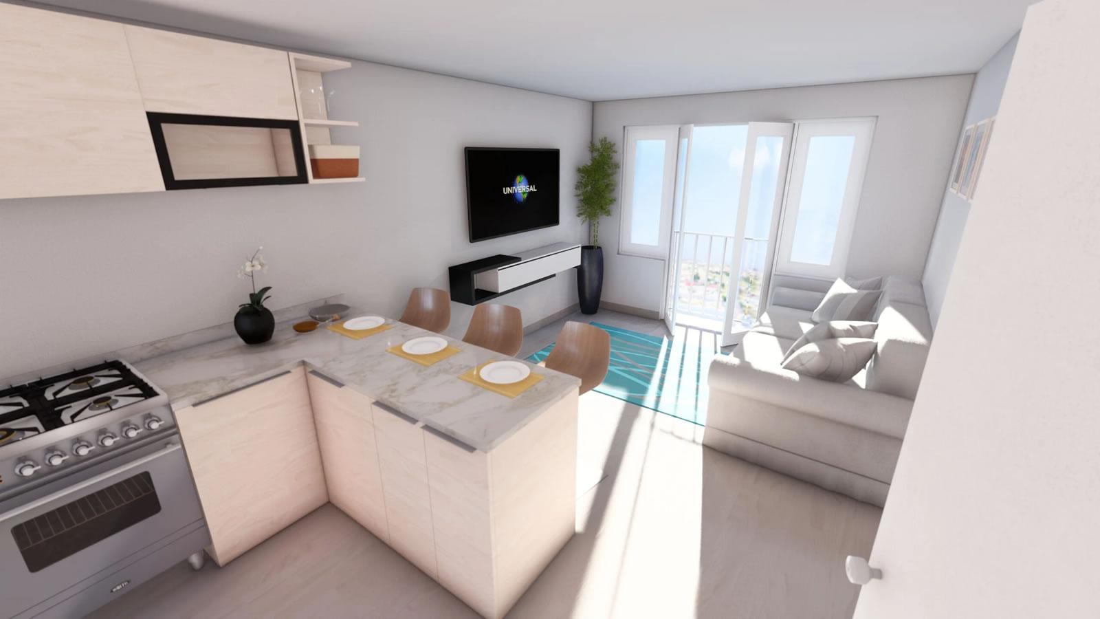 New 1 Bedroom Condos for Sale, Frankrijkstraat, Oranjestad, Aruba — photo 2