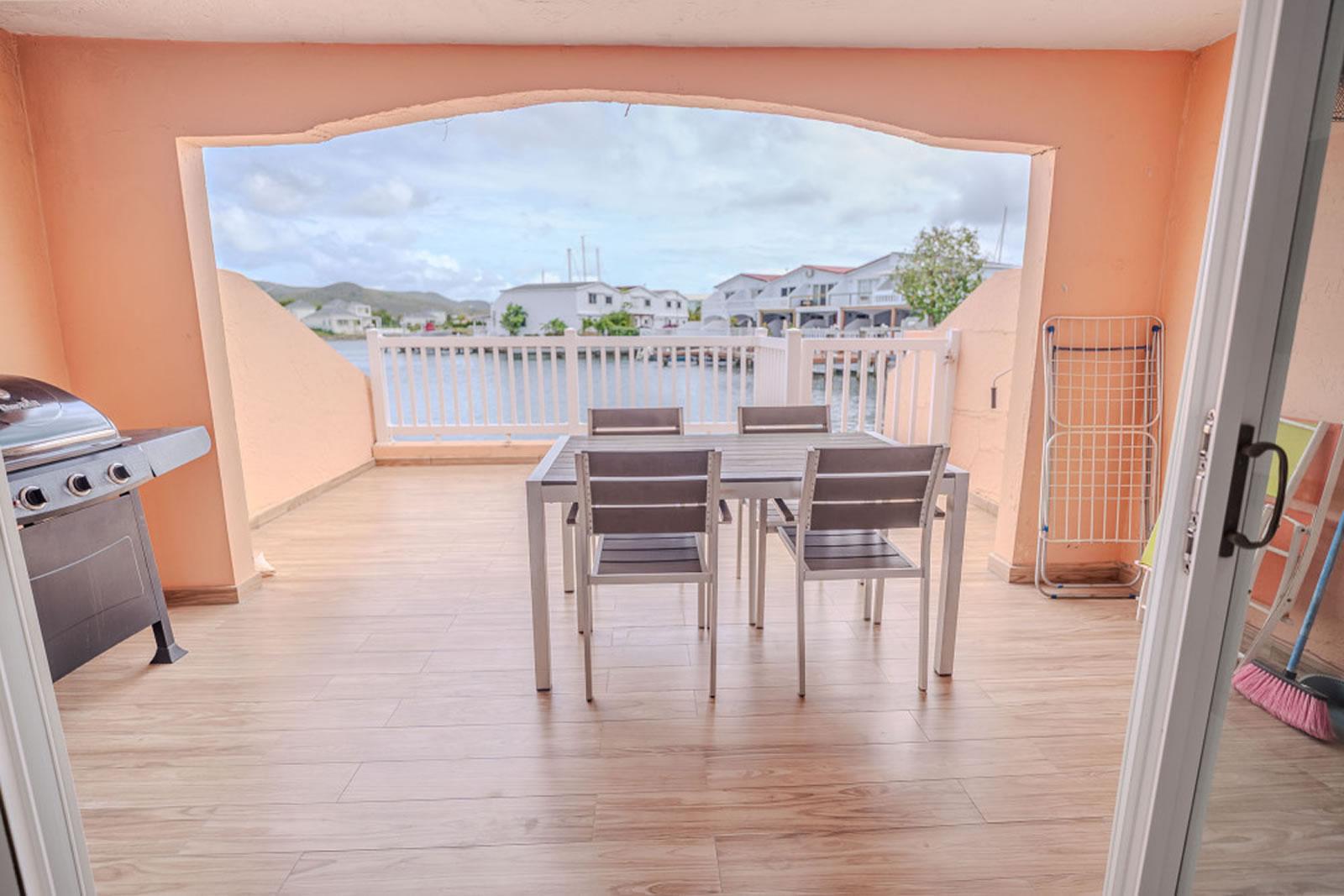 3 Bedroom Waterfront Villa 411A for Sale, South Finger, Jolly Harbour, Antigua — photo 1