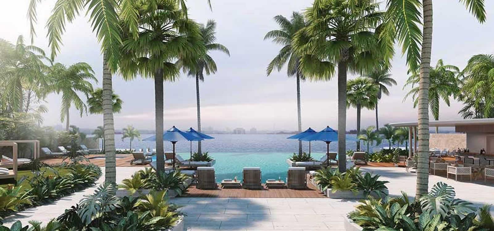 4 Bedroom Beachfront Condo for Sale, Aqualina, Cable Beach, Bahamas — photo 1