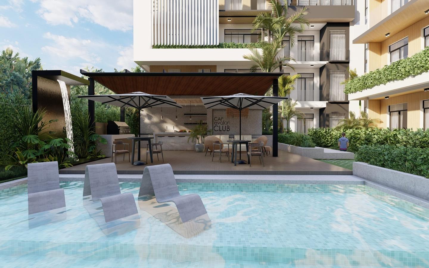 Id-2089 Two-bedroom Condo For Sale In Ciudad Las Cana — photo 1