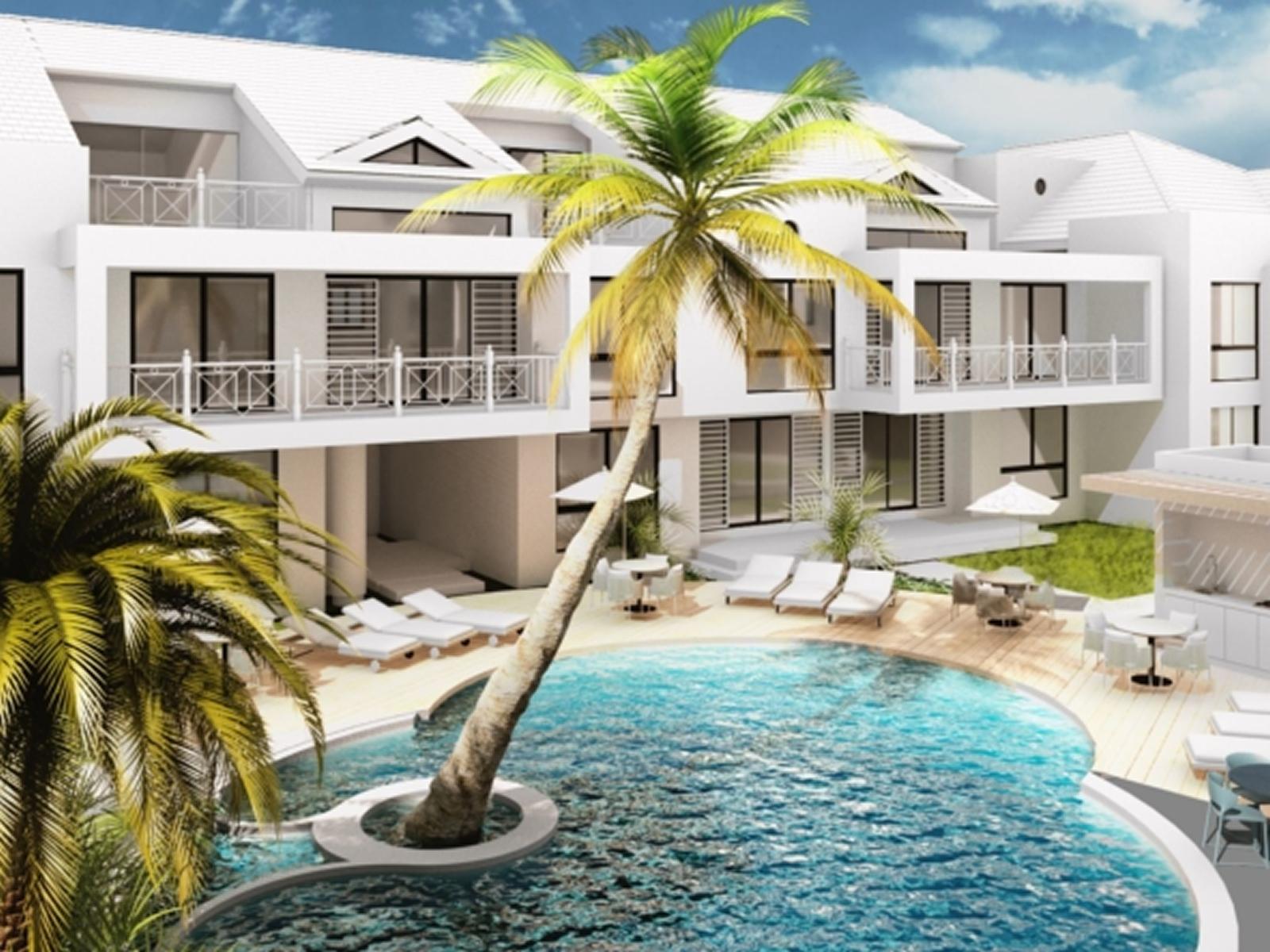 New 2 Bedroom Condos for Sale, Opal, Rooi Santo, Noord, Aruba — photo 1