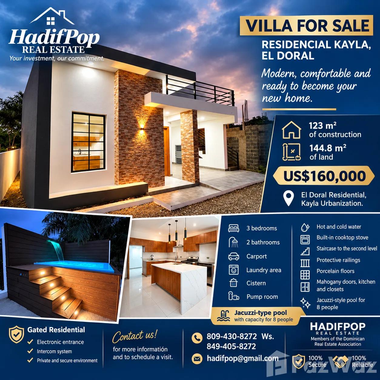 3 bedroom Plata for sale at Puerto Plata — photo 1