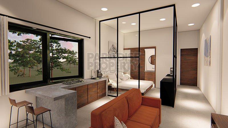 One Bedroom Apartment Near Pererenan Beach, Leasehold for 29.5 Years — photo 3
