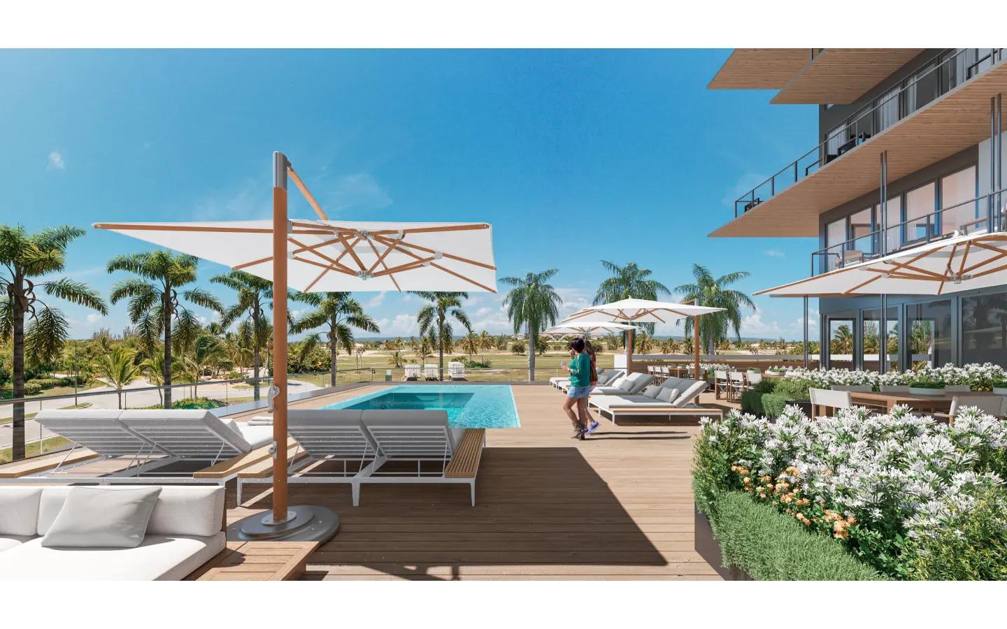 Id-3044 Olea At Cap Cana One Bedroom Condo For Sale In Cap Cana — photo 4