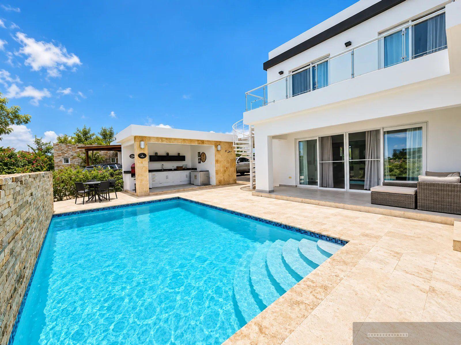 3-bedroom villa in Sosua Ocean Village with private pool — photo 2