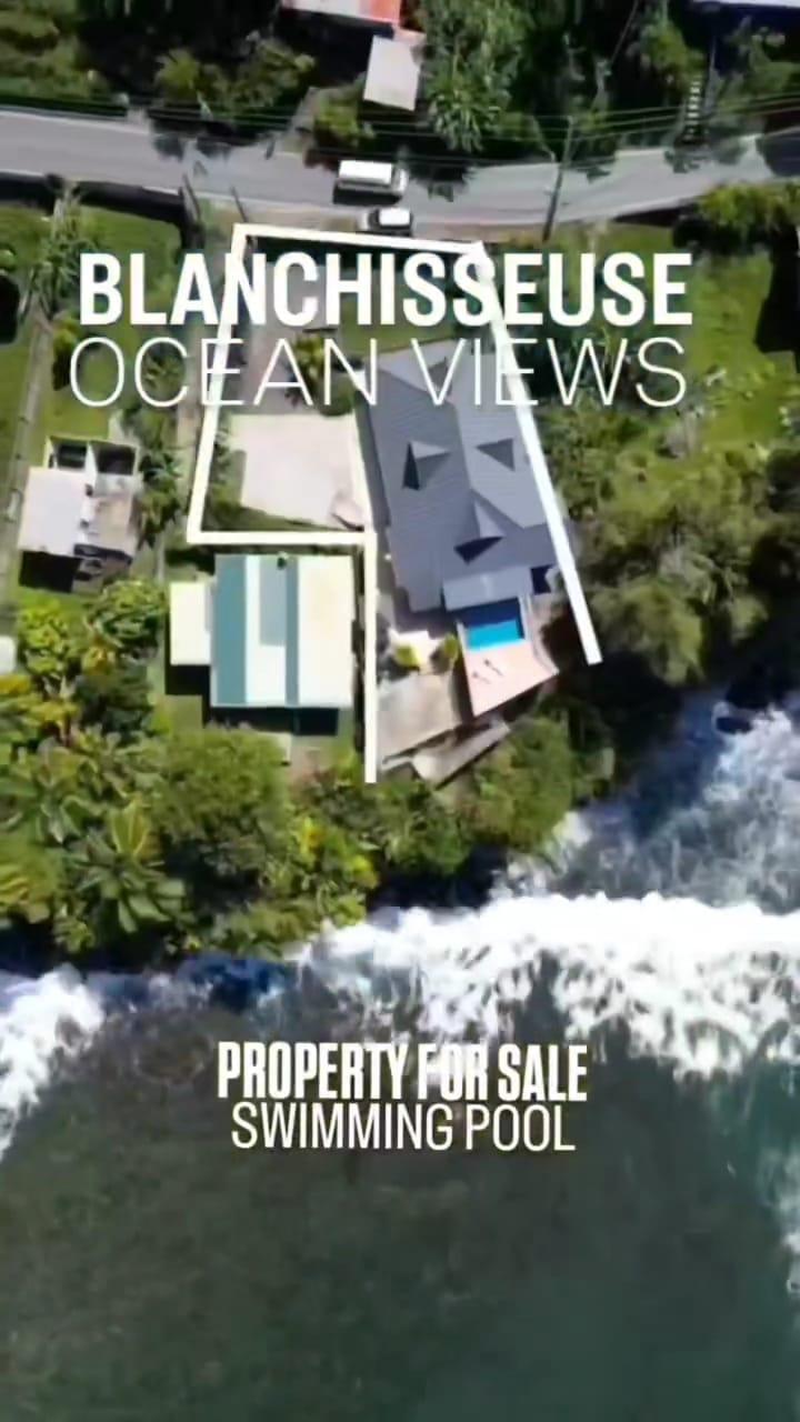 Oceanfront Property for sale North Coast Road Trinidad, Harmony Villa , Blanchisseuse — photo 3