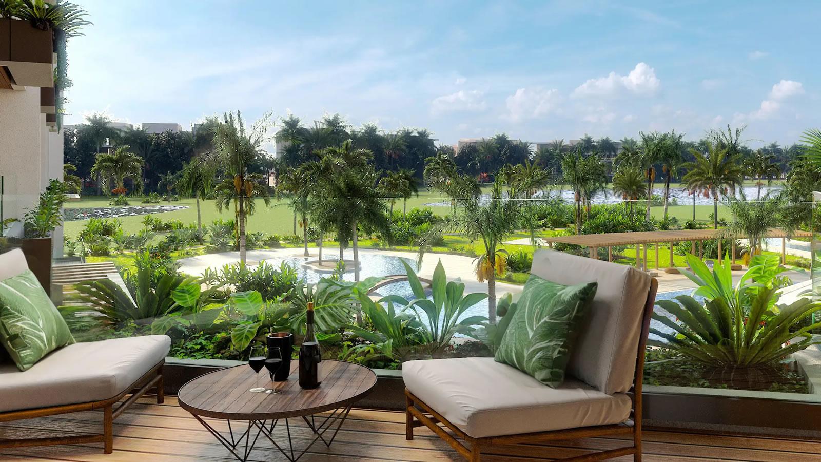 3 Bedroom Condos for Sale, Caicu, Coral Golf Resort, Bavaro, Punta Cana, Dominican Republic — photo 2