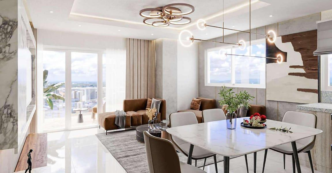 2 Bedroom Condos for Sale, Piantini, Santo Domingo, Dominican Republic — photo 5
