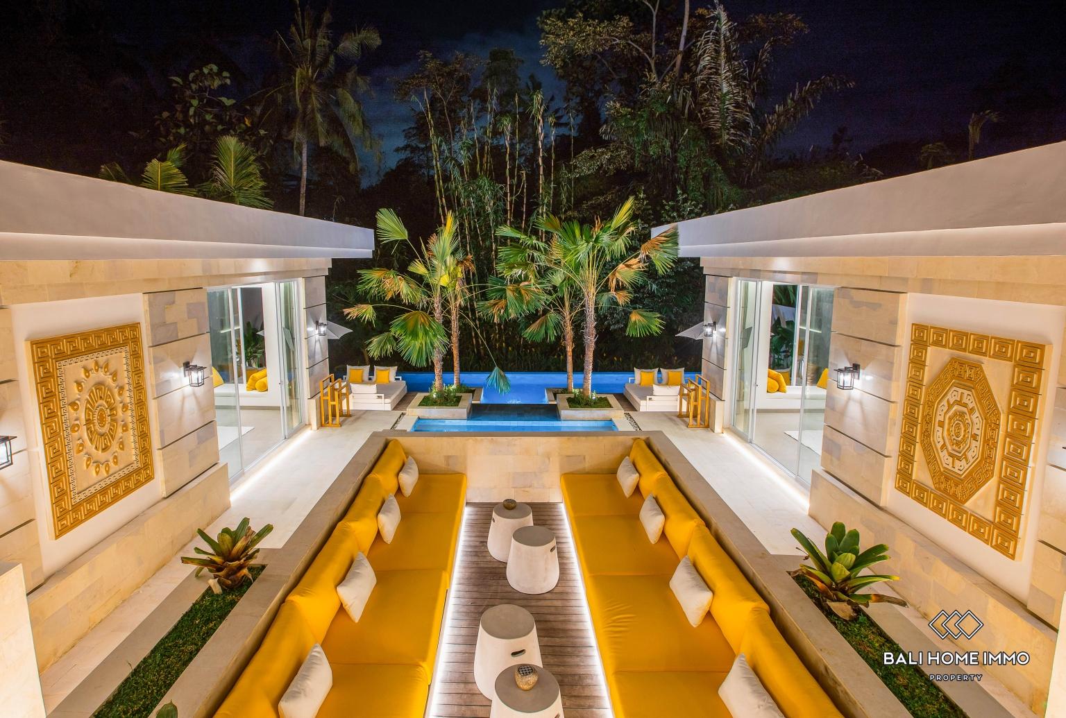 5 bedroom luxurious villa with jungle view for sale leasehold in Ubud — photo 5