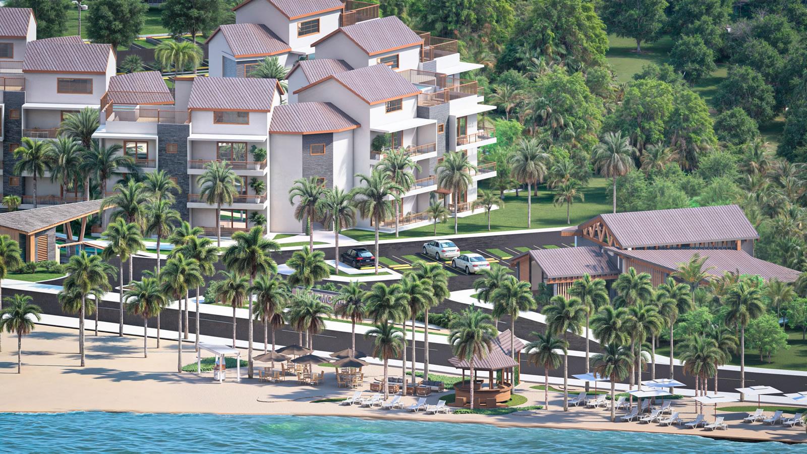 3 Bedroom Beach-Side Apartments for Sale, Armonia Portillo, Las Terrenas — photo 3