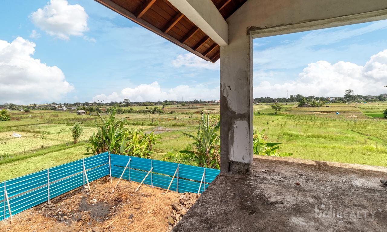 Unfinished 3-Bedroom Villa with Rice Field Views in Nyanyi, Bali — photo 4