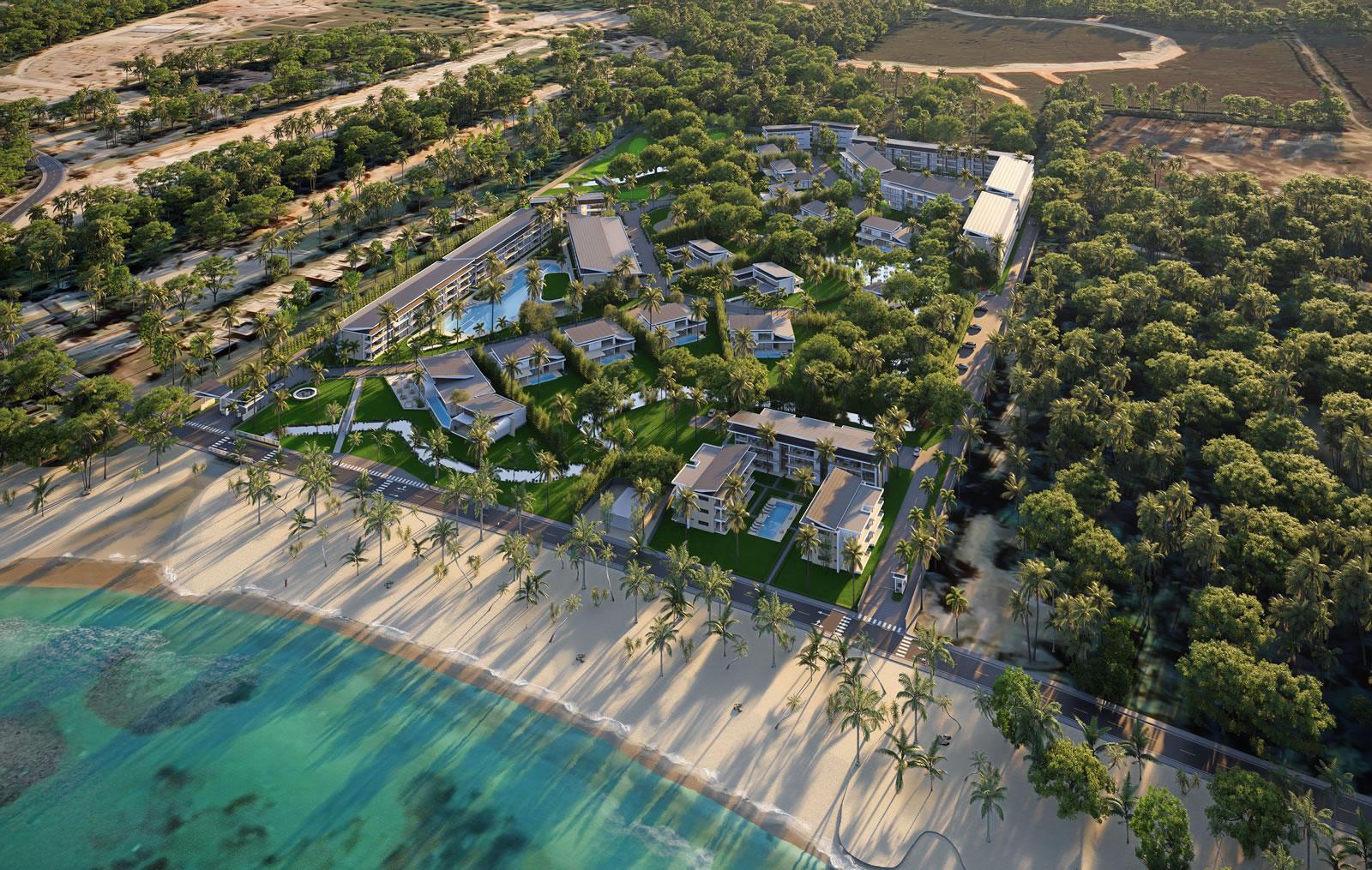 2 Bedroom Beachfront Apartments for Sale, Xiwara, El Portillo, Las Terrenas, Samana, Dominican Republic — photo 2