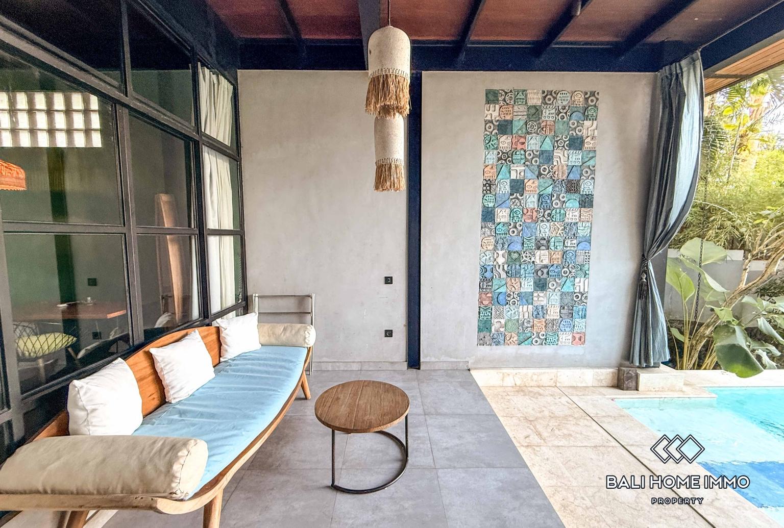 Rice field view 2 Bedroom Villa For Sale in Cemagi Beachside — photo 3