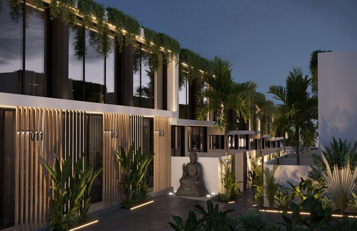 Modern sleek gated estate villa in Berawa — photo 2