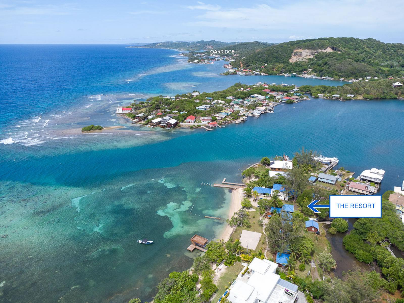 9 Bedroom Beachfront Resort for Sale, Calabash Bight, Roatan — photo 2