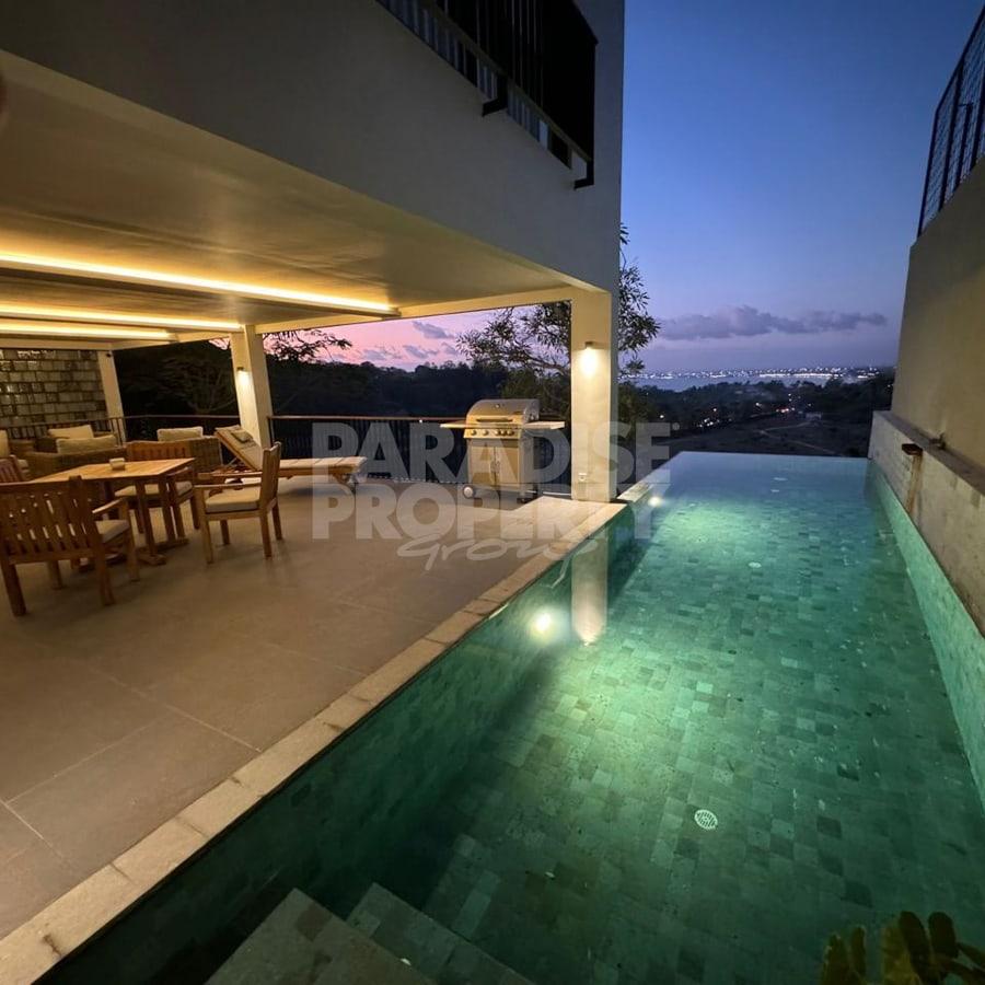 Unique 4 Bedroom Villa with Stunning Views of Jimbaran Bay and Beyond — photo 1