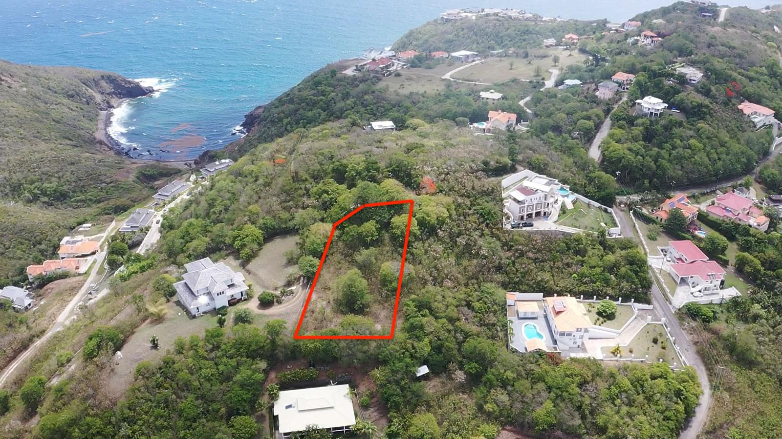 0.66 Acre Lot for Sale, Anse Galet, Cap Estate, St Lucia — photo 2