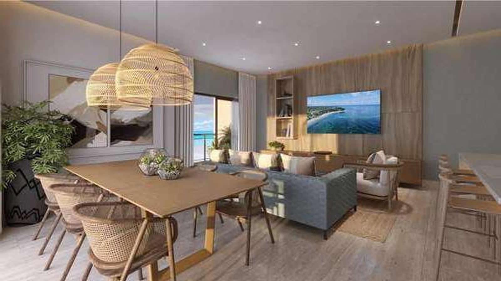 New 1 Bedroom Beachfront Apartments for Sale, Mare I, Juan Dolio, San Pedro de Macoris, Dominican Republic — photo 4