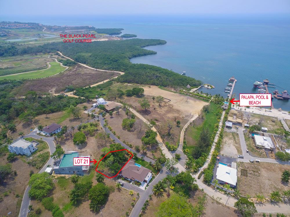 0.14 Acre Lot 21 for Sale, Coral Views Village, Big Bight, Roatan — photo 4