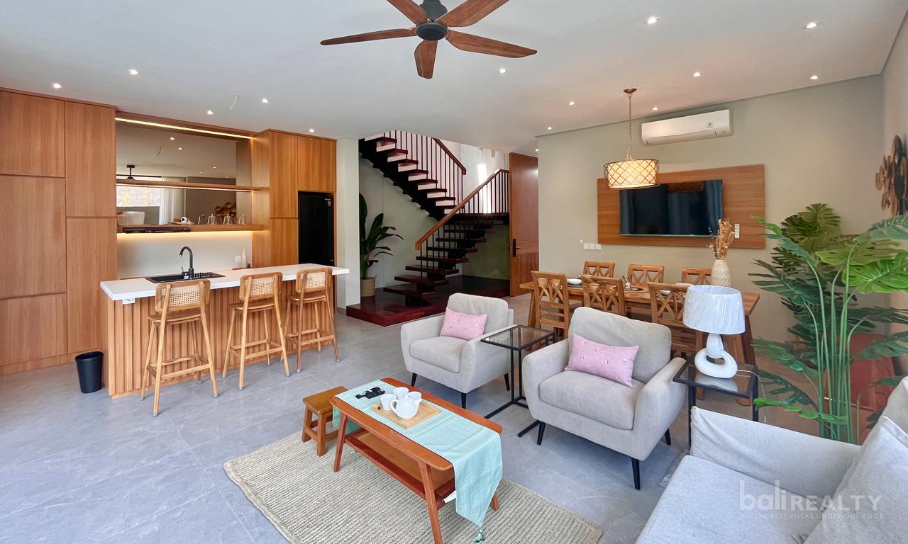 Three-Bedroom Family Villa with Modern Design Near Canggu Beach — photo 5