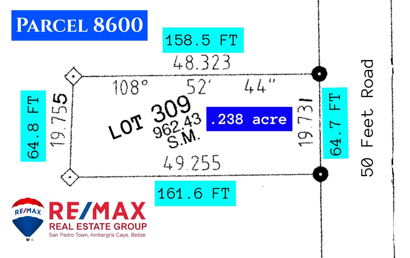 Investment Opportunity: Second Row Beachfront Lot, Ambergris Caye, Belize — photo 3