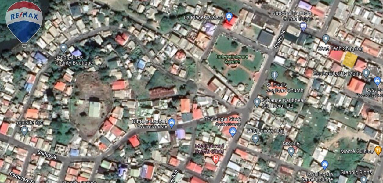 Prime Commercial land for sale on Louisville Street, Vieux-Fort — photo 2