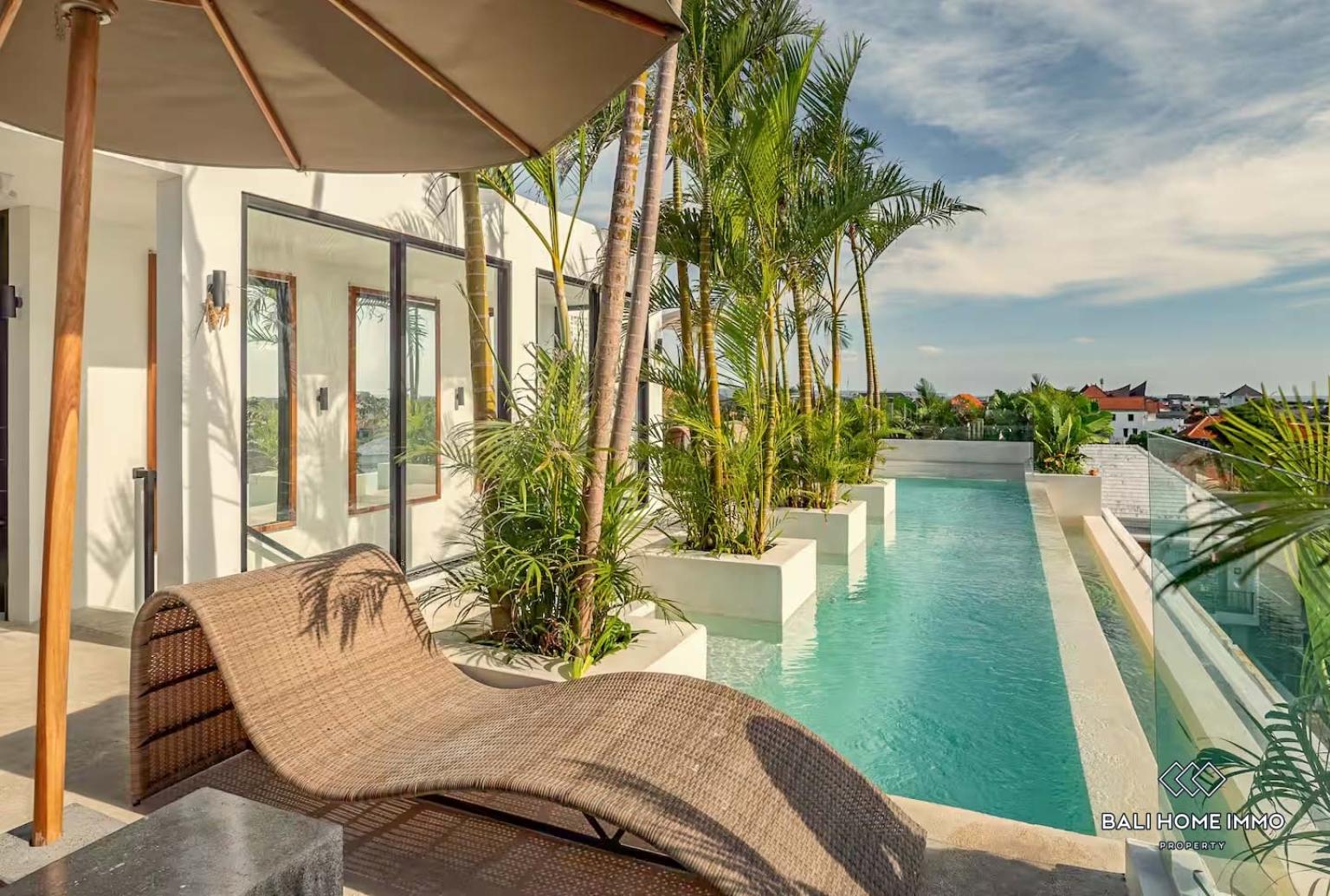 1 bedroom apartment with rooftop pool for sale in Berawa, Canggu, Bali, Indonesia — photo 1
