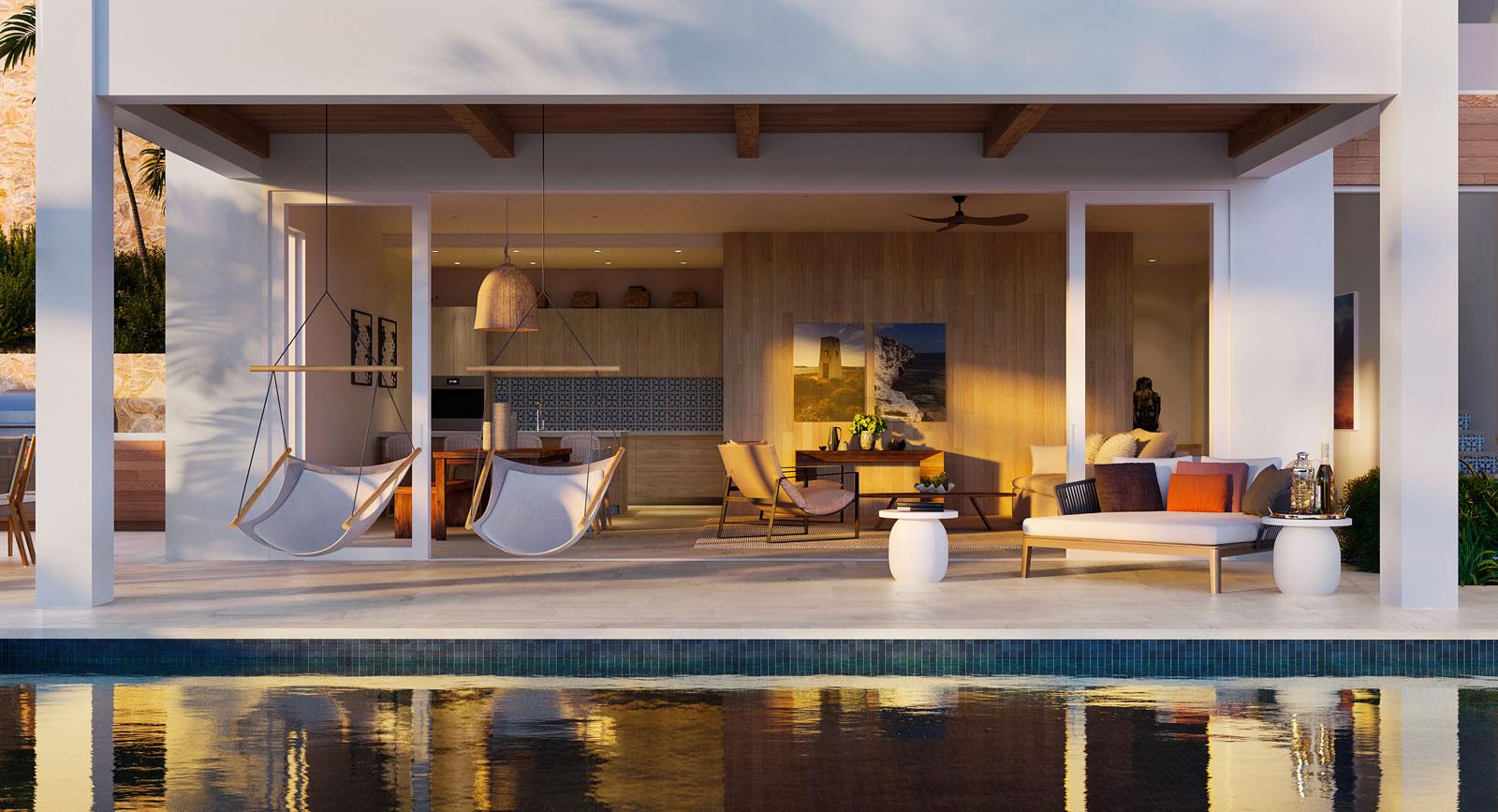 3 Bedroom Beachfront Villas for Sale, Sailrock, South Caicos, Turks & Caicos — photo 3