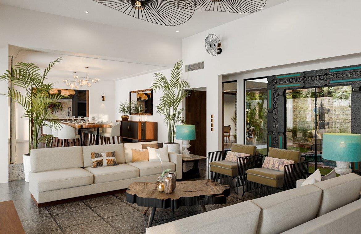 Elegant 4-Bedroom Villa Surrounded by Jungle and Rice Fields in Ubud — photo 5