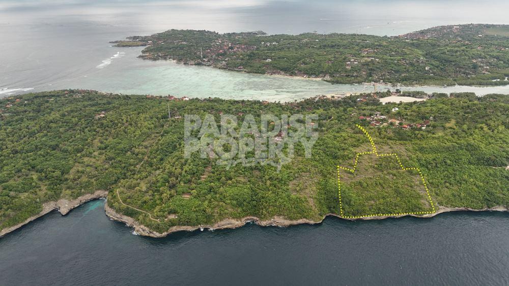 Cliff Front Land in Ceningan with Stunning Panoramic Views — photo 2